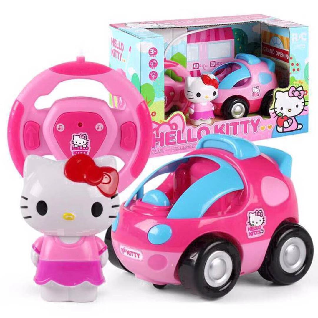 Remote Control Cartoon Hello Kitty For Kids Toy